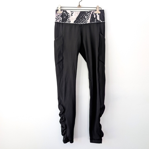 Lululemon Speed Tight *Cozy Leggings with ruched legs in size 4 - Picture 1 of 8